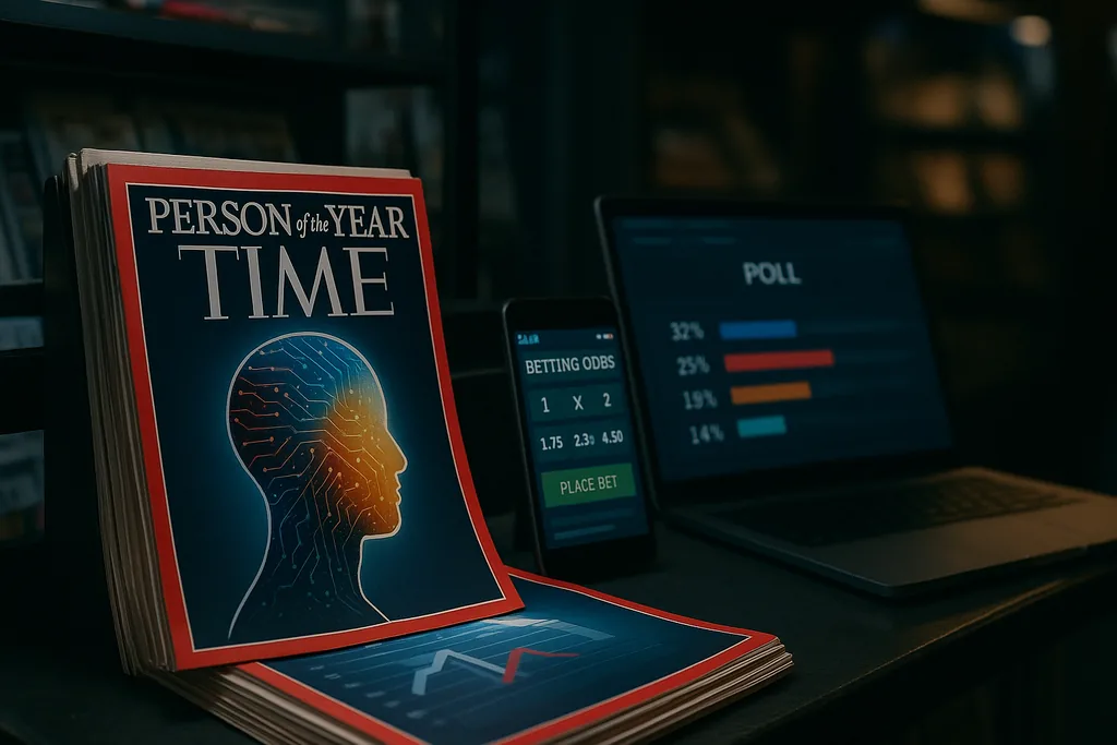 AI Leads Odds for Time's 2025 Honor