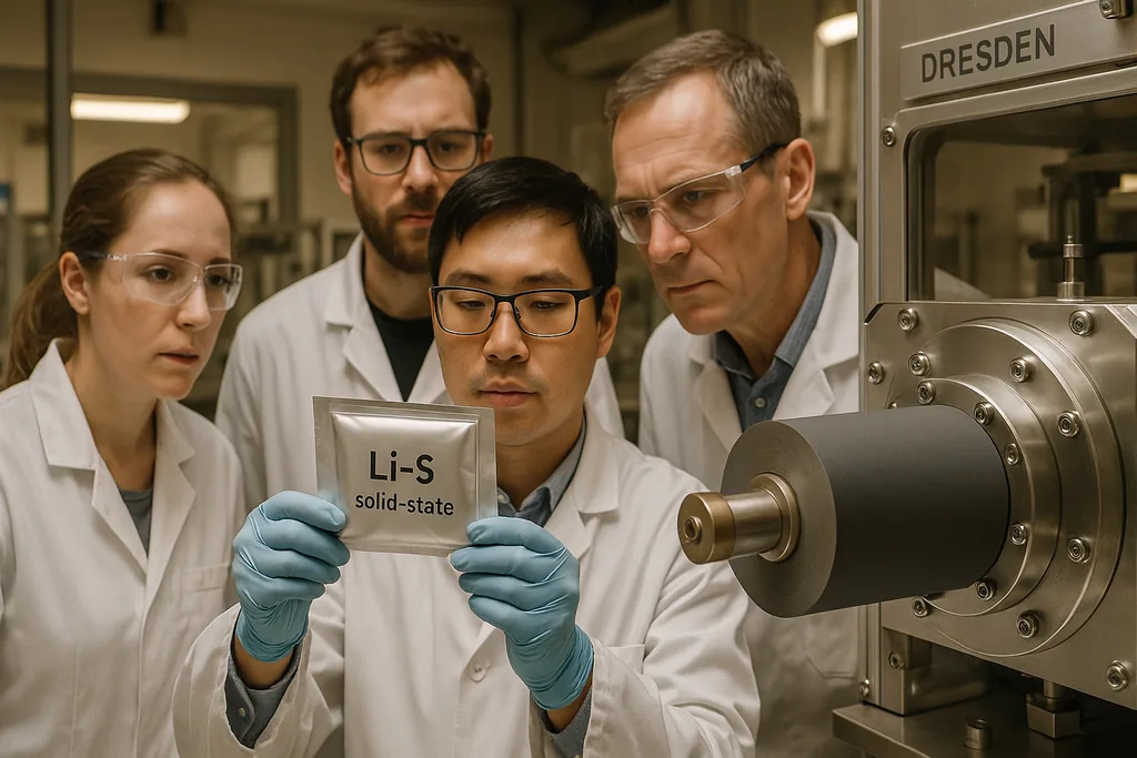Lithium–Sulfur Solid‑State Battery Breakthrough