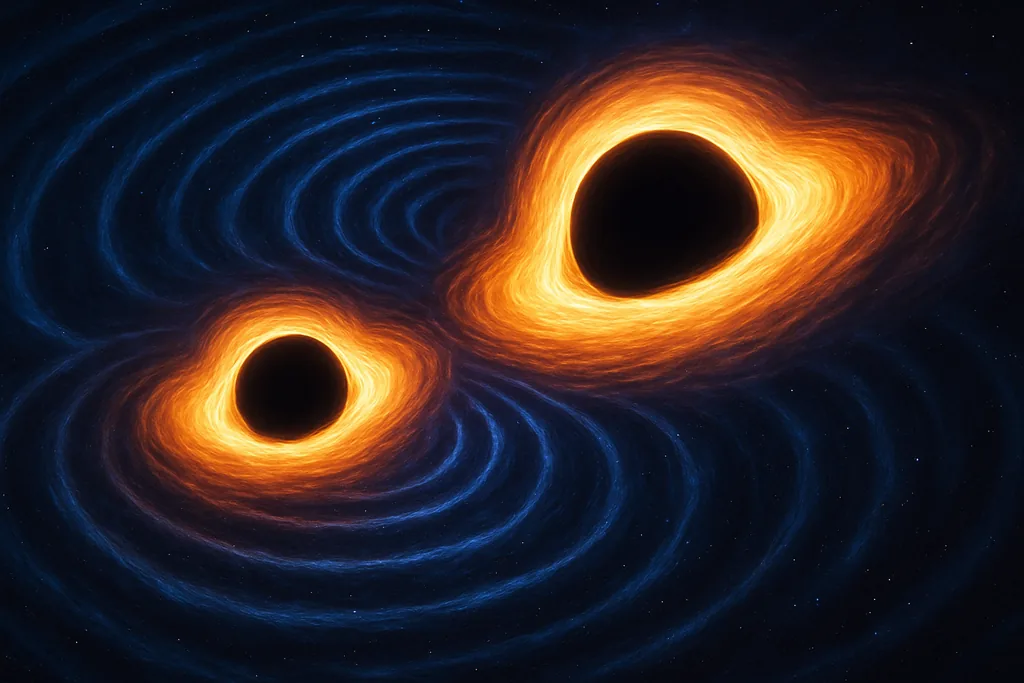 The biggest black hole smashup ever detected challenges how we think black holes form