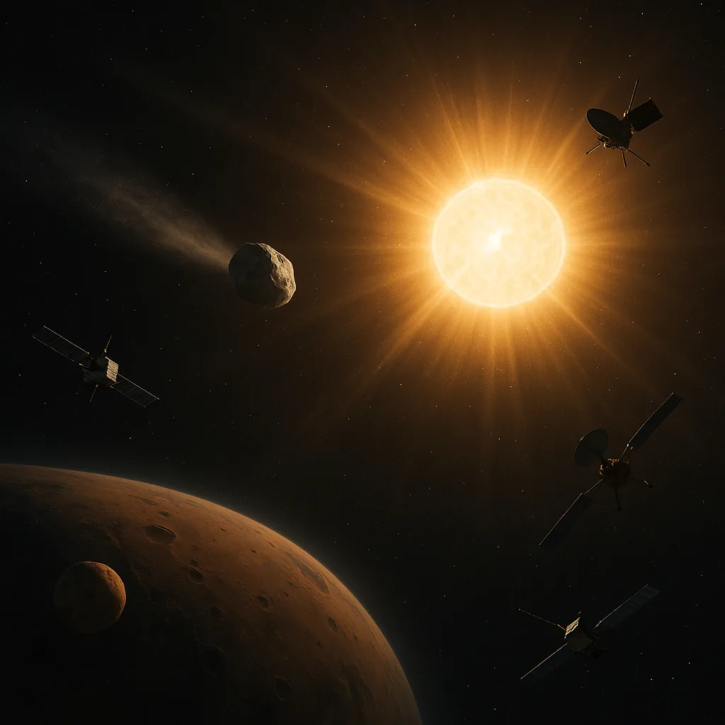 Interstellar Comet 3I/ATLAS Enters Solar Conjunction Ahead of Perihelion