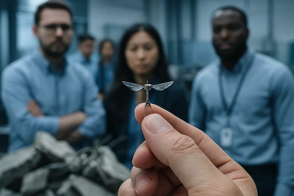 MIT’s Paperclip‑Scale Flying Robots Spark Alarm