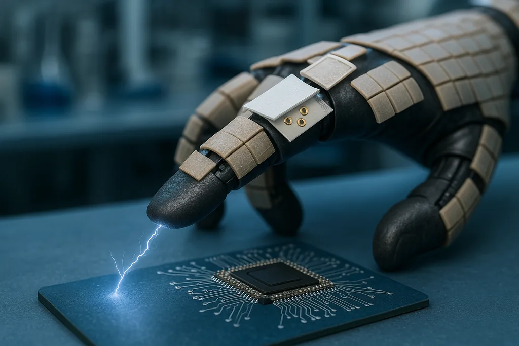 Robot Skin That Thinks Like Nerves